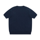Original Men's Pony Logo Cotton Cable Knit T-shirt
