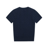 Original Women's Pony Logo Cotton Cable Knit T-shirt