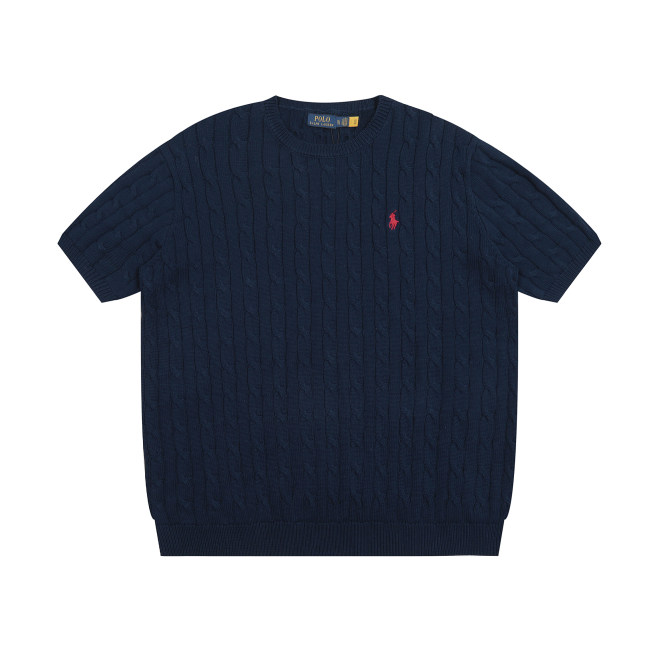 Original Men's Pony Logo Cotton Cable Knit T-shirt