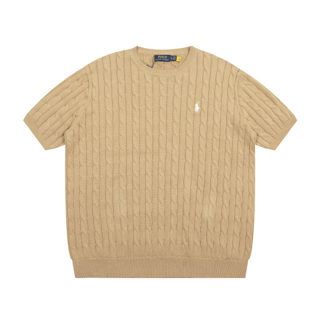 Original Men's Pony Logo Cotton Cable Knit T-shirt