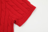 Original Women's Pony Logo Cotton Cable Knit T-shirt