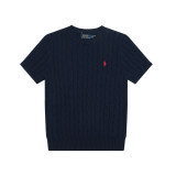 Original Women's Pony Logo Cotton Cable Knit T-shirt