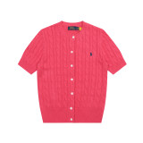 Original Women's Pony Logo Cotton Cable Knit T-shirt