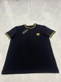 5A Unisex Cotton Embroidery T-shirt Black