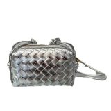5A Women's Mini Loop Camera Bag Silver
