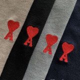 5A Coeur Embroidered Logo Crew Neck Sweater Blue