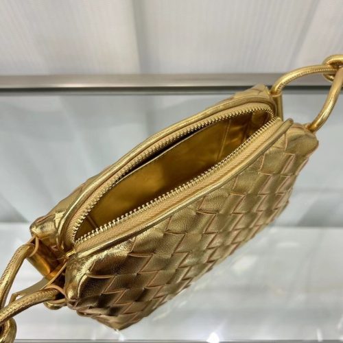 5A Women's Mini Loop Camera Bag Gold
