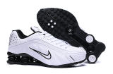 5A Shox R4 Sneakers Running Shoes White