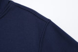5A Normal quality Double-Knit Full-Zip Hoodie Pink