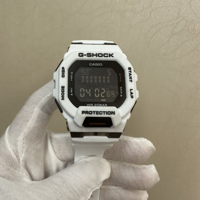 5A Quartz Watch G-SHOCK D200 White