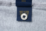 5A Classic Fit Big Pony Mesh Long Sleeve Polo Shirt Blue