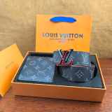 5A Hollow Logo Belt Wallet Gift Box