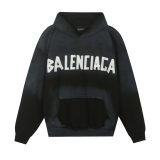 Original Tape Type Ripped Pocket Hoodie