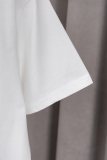 Original 25SS Cotton T-shirt Flocked Graphic Tees Luxe Touch