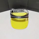 5A DiorClub V1U Fashion Sun Hat Yellow