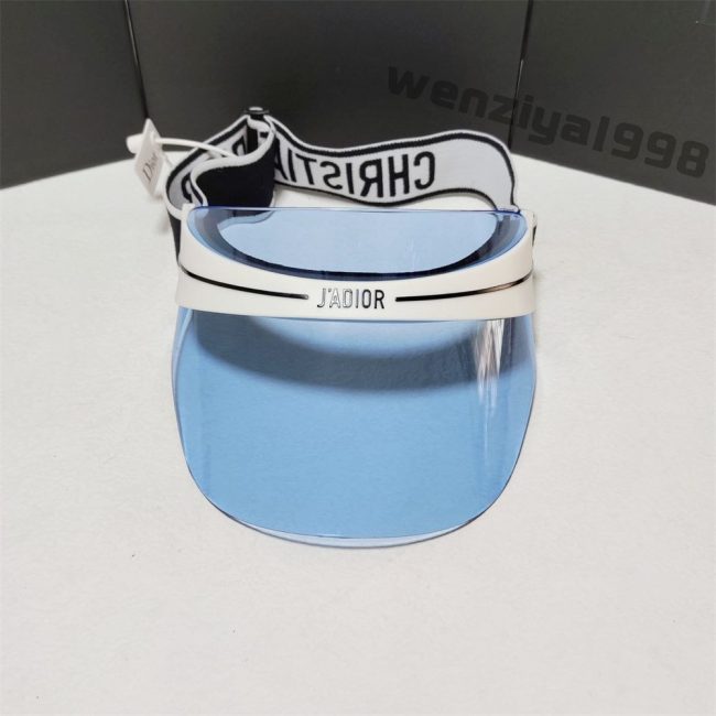 5A DiorClub V1U Fashion Sun Hat Blue