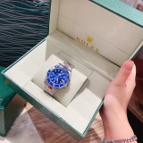 Original Submariner Mechanical Watch With Gift Box Blue