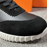 Original Bouncing Sneaker in calfskin Man's Women's Shoes Black