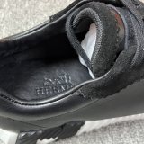 Original Bouncing Sneaker in calfskin Man's Women's Shoes Black