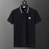 5A Spring Summer Simple Logo Short Sleeve Polo Shirt Black 30099#