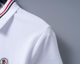 5A Spring Summer Simple Logo Short Sleeve Polo Shirt White 30099#