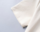 5A Spring Summer Simple Short Sleeve Polo Shirt Apricot 30096#
