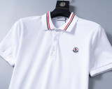 5A Spring Summer Simple Logo Short Sleeve Polo Shirt White 30099#