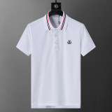 5A Spring Summer Simple Logo Short Sleeve Polo Shirt White 30099#