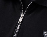 5A Spring Summer Simple Logo Short Sleeve Polo Shirt Black 30093#