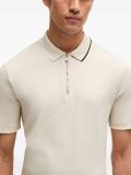 5A Spring Summer Simple Short Sleeve Polo Shirt Apricot 30096#