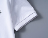 5A Spring Summer Simple Logo Short Sleeve Polo Shirt White 30099#