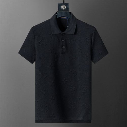 5A Spring Summer Short Sleeve Polo Shirt Black 30113#