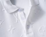 5A Spring Summer Short Sleeve Polo Shirt White 30113#