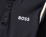 5A Spring Summer Embroidered Logo Short Sleeve Polo Shirt Black 30098#