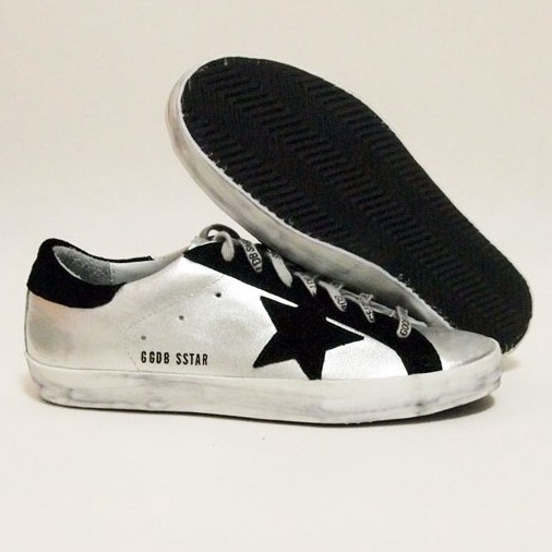 Superstar Low Top Casual Shoes Sneakers Silver