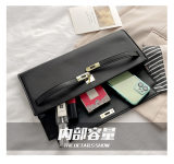 5A Women's Simple Solid Color Kelly Cut Pochette