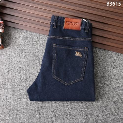 5A Spring Summer Men's Jeans Slim Fit Denim Blue B3615