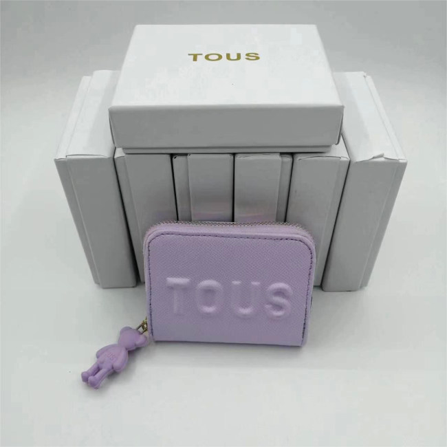 5A Women's Simple Cute Change Purse Purple
