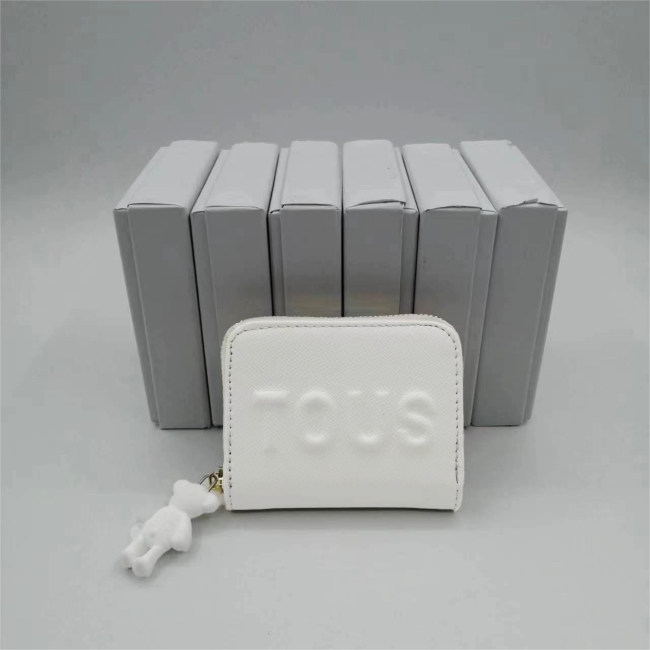 5A Women's Simple Cute Change Purse White
