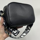 Women's Double Zipper Double Layer Printed Crossbody Bag Shoulder Bag 85337
