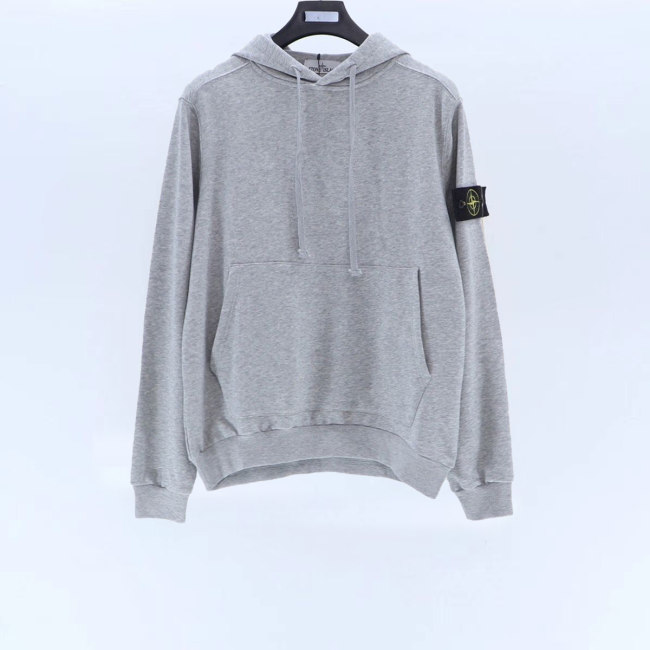 5A Hooded Sweatshirt with Pouch Pocket Grey Hoodie