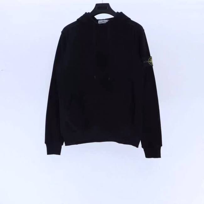 5A Hooded Sweatshirt with Pouch Pocket Black