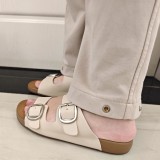 Women's Soft Footbed Clogs Sliders leather slippers