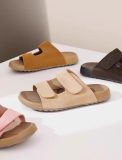 Women's Soft Footbed Clogs Sliders leather slippers