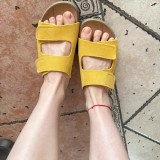 Women's Soft Footbed Clogs Sliders leather slippers