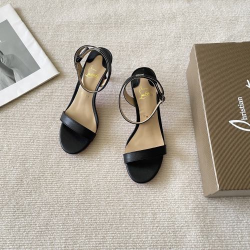 5A Women's high heels open-toe sandals​​