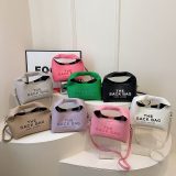 5A Women's Simple Versatile The Mini Sack Bag White