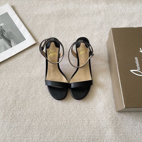 5A Women's high heels open-toe sandals​​