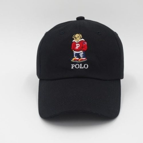 5A Cotton Chino Ball Cap Black