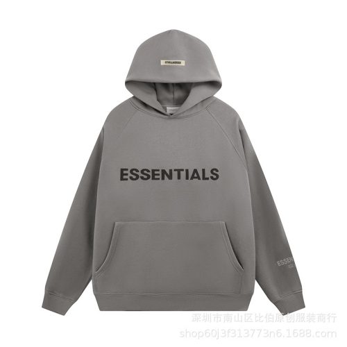 5A Essentials Hoodies Suit Grey